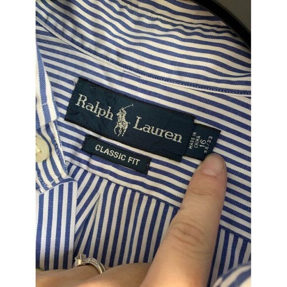 Ralph Lauren classic fit men’s 16 32/33 button - Picture 4 of 5